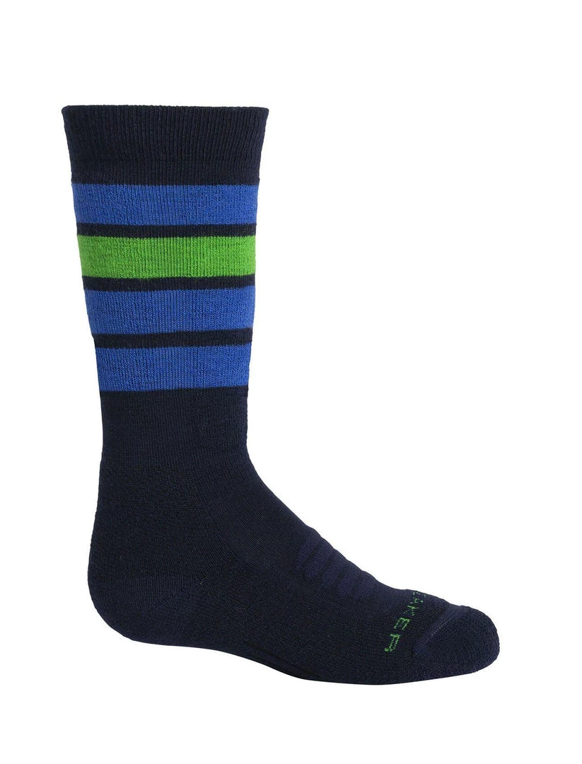 Icebreaker Kids Snow Medium Over The Calf Merino Socks Footwear 3 Icebreaker Kids Snow Medium Over The Calf Merino Socks Footwear
