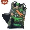 BIKE Zippyrooz Dinosaurs Half Finger Kids Biking Gloves 2 BIKE Zippyrooz Dinosaurs Half Finger Kids Biking Gloves