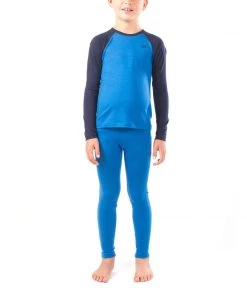 Icebreaker Kids Oasis Long Sleeve Crewe Ski And Snowboarding Clothing