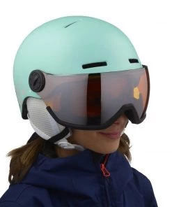 Snow Salomon Grom Visor Kids Helmet
