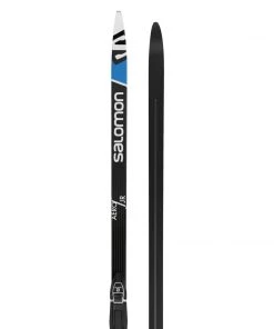 Snow Salomon Junior Aero Grip XC Ski With Pre-mounted Binding Set