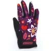 ZippyRooz Flowers Full Finger Kids Biking Gloves BIKE