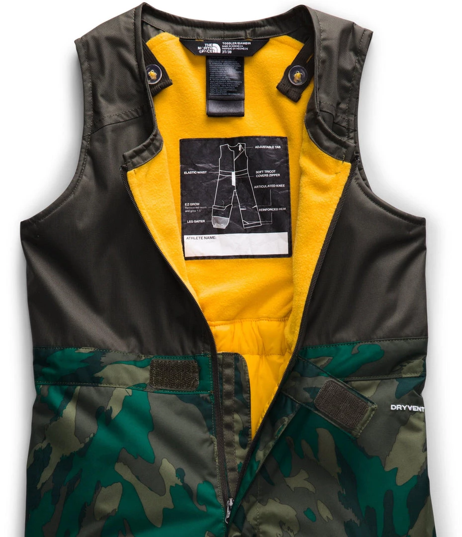 The North Face Toddler Insulated Bib Pant 6 The North Face Toddler Insulated Bib Pant