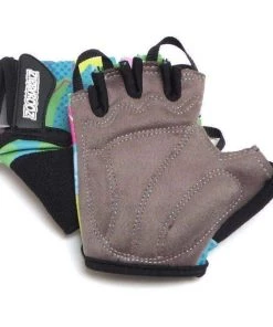 ZippyRooz Stars Half Finger Kids Biking Gloves