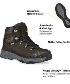 Vasque Kids St. Elias UltraDry Hiking Boot