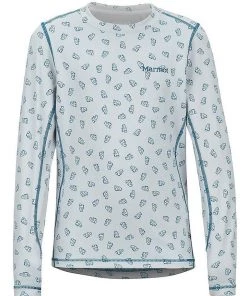 Ski And Snowboarding Clothing Marmot Boys And Girls Midweight Harrier And Meghan Crew Neck Baselayer