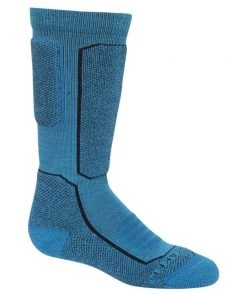 Icebreaker Kids Ski+ Medium Over The Calf Merino Anatomical Ski Socks Footwear