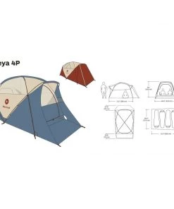 Marmot Torreya 4 Person Tent 16 Marmot Torreya 4 Person Tent