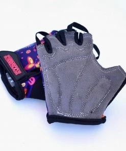 Zippyrooz Peace Half Finger Kids Biking Gloves BIKE